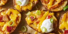 How to make Potato Skin Bites ?