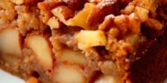 HOW TO MAKE Swedish Apple Cake ?